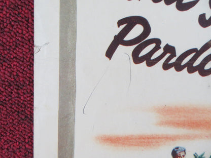 UNDER THE GUN US INSERT (14"x 36") POSTER RICHARD CONTE AUDREY TOTTER 1951 Rendezvous Cinema Movie posters