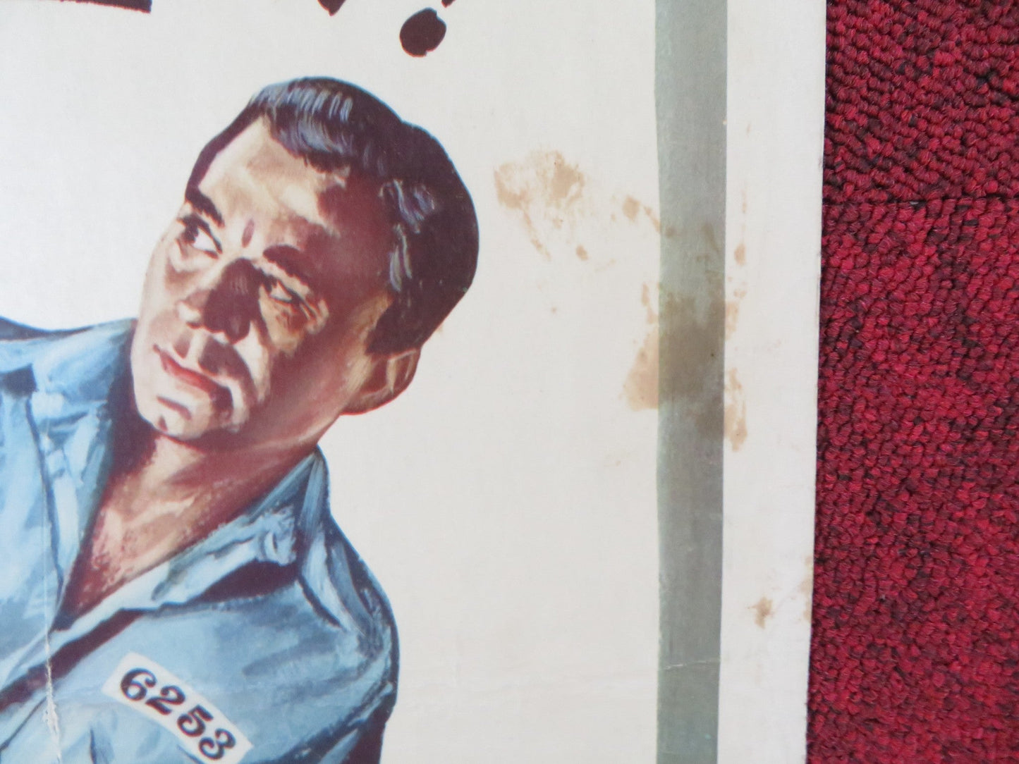 UNDER THE GUN US INSERT (14"x 36") POSTER RICHARD CONTE AUDREY TOTTER 1951 Rendezvous Cinema Movie posters