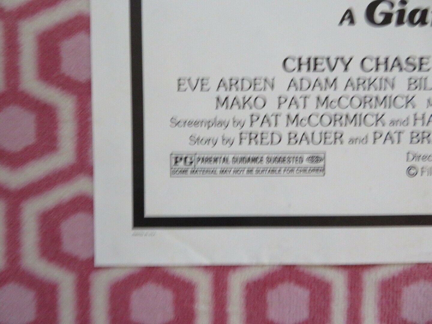 UNDER THE RAINBOW US ONE SHEET POSTER CHEVY CHASE CARRY FISHER 1981 Movie posters