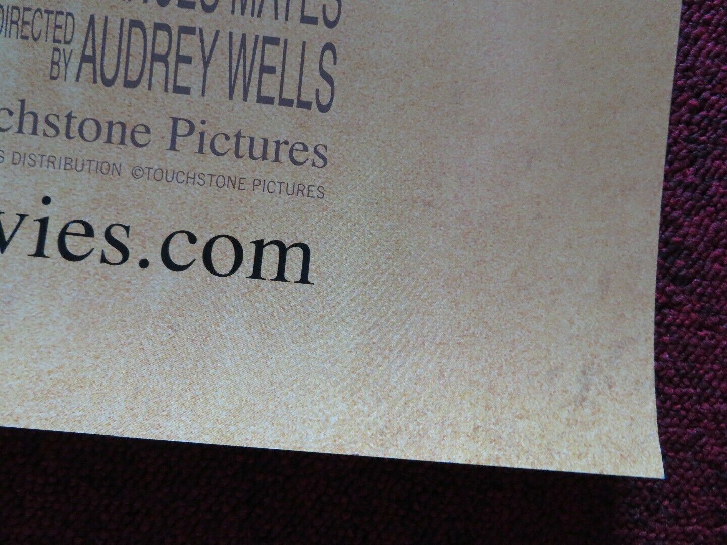 UNDER THE TUSCAN SUN US ONE SHEET ROLLED POSTER DIANE LANE SANDRA OH 2003 Movie posters