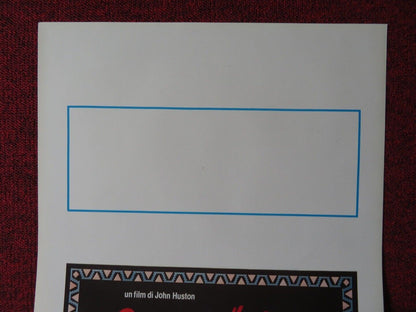 UNDER THE VOLCANO ITALIAN LOCANDINA (27.5"x13") POSTER ALBERT FINNEY 1984 Movie posters