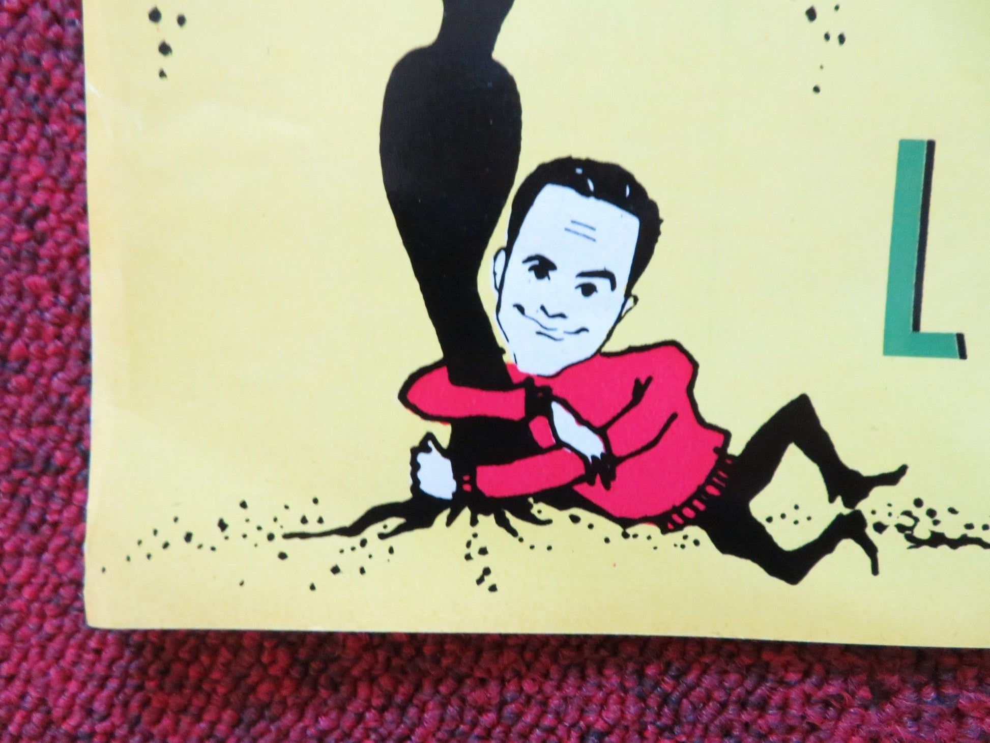 UNDER THE YUM YUM TREE - A ITALIAN FOTOBUSTA POSTER JACK LEMMON C. LYNLEY 1963 Rendezvous Cinema Movie posters