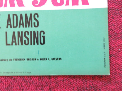 UNDER THE YUM YUM TREE - B ITALIAN FOTOBUSTA POSTER JACK LEMMON C. LYNLEY 1963 Rendezvous Cinema Movie posters