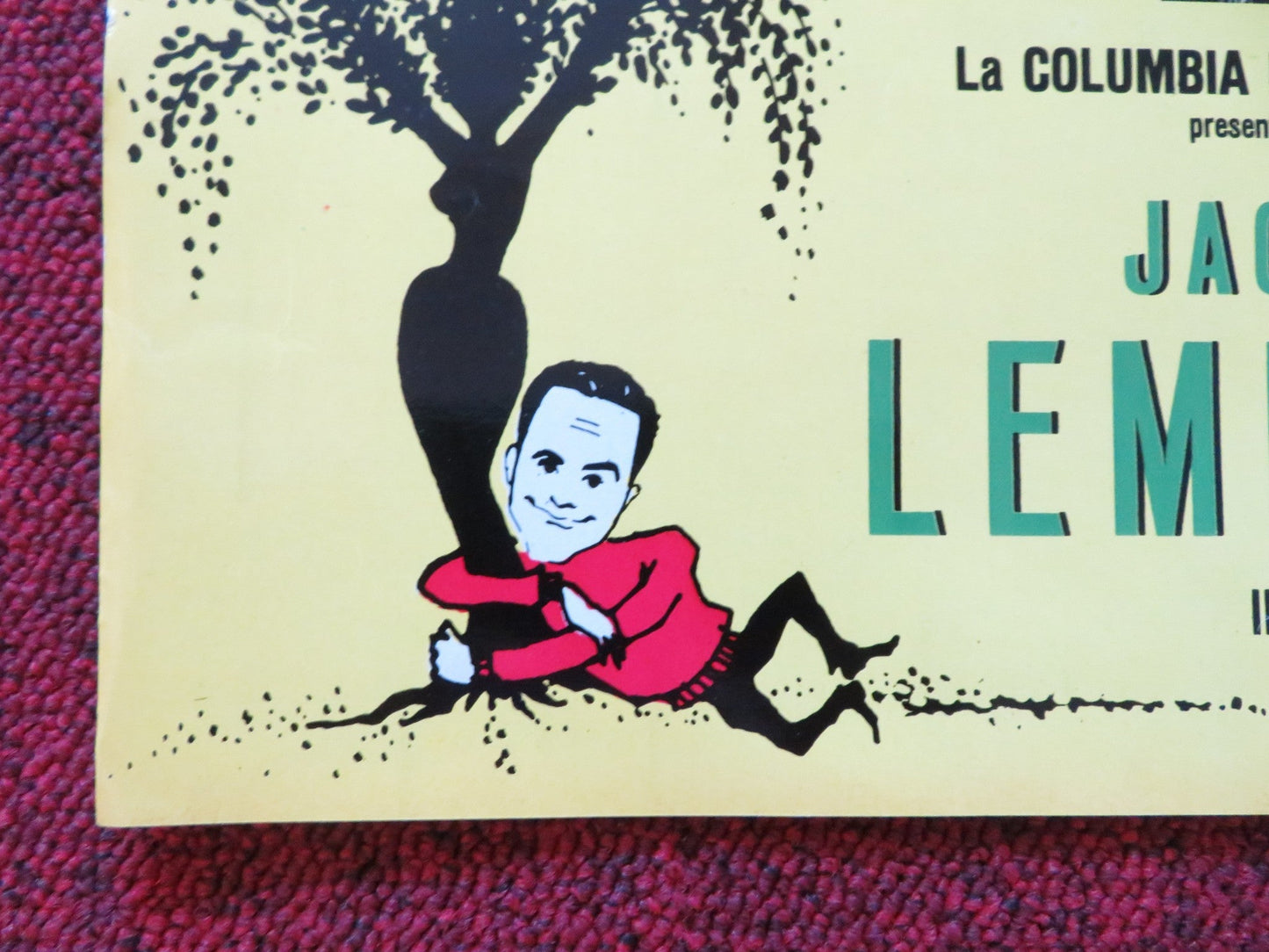 UNDER THE YUM YUM TREE - E ITALIAN FOTOBUSTA POSTER JACK LEMMON C. LYNLEY 1963 Rendezvous Cinema Movie posters