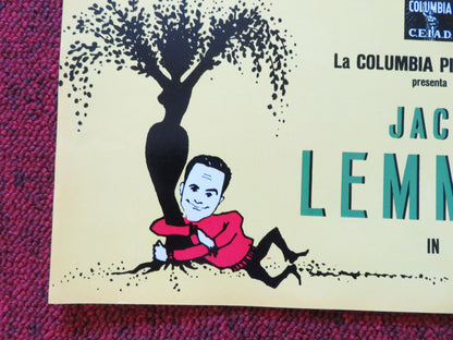 UNDER THE YUM YUM TREE - F ITALIAN FOTOBUSTA POSTER JACK LEMMON C. LYNLEY 1963 Rendezvous Cinema Movie posters