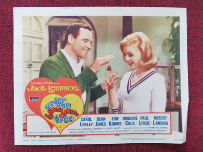 UNDER THE YUM YUM TREE US LOBBY CARD SET JACK LEMMON C. LYNLEY DEAN JONES 1963 Rendezvous Cinema Movie posters