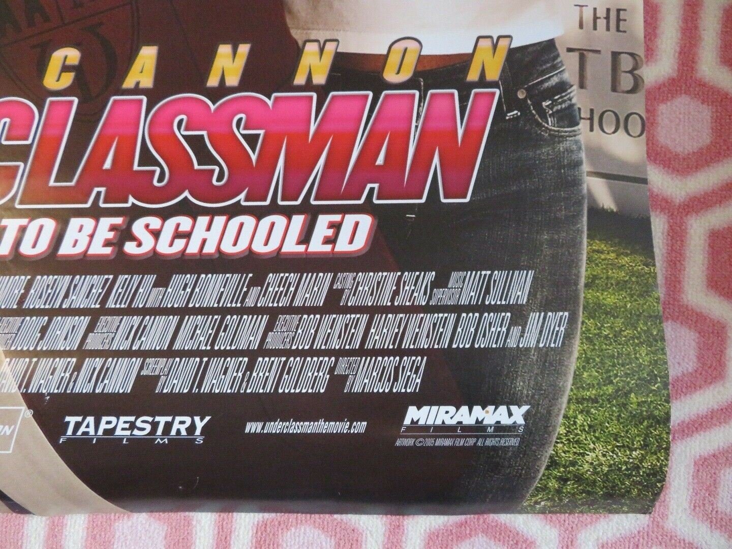 UNDERCLASS MAN US ROLLED POSTER NICK CANNON 2005 Rendezvous Cinema Movie posters