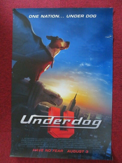 UNDERDOG US ONE SHEET ROLLED POSTER JASON LEE 2007 Movie posters