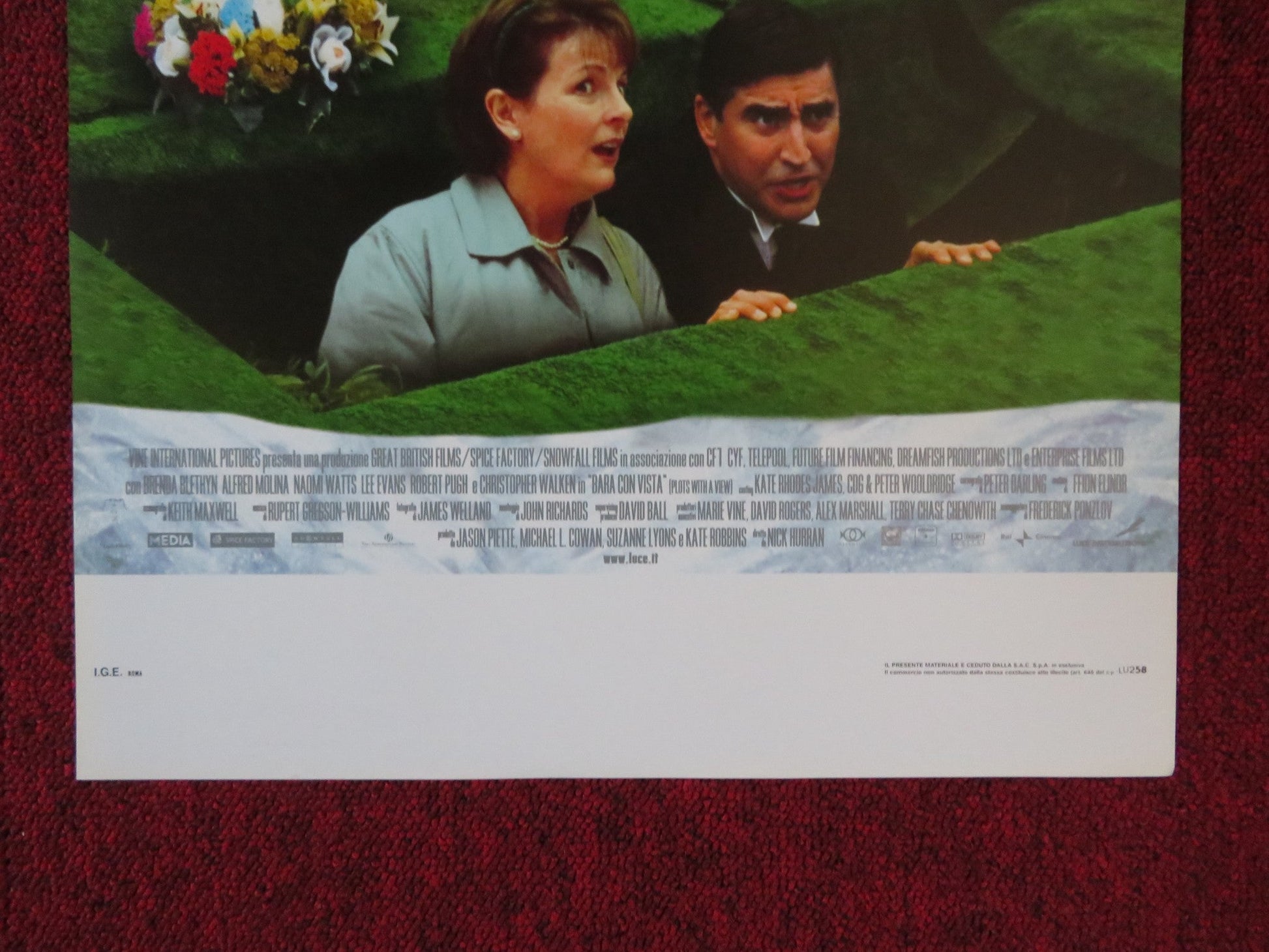 UNDERTAKING BETTY ITALIAN LOCANDINA POSTER NAOMI WATTS CHRISTOPHER WALKEN 2002 Rendezvous Cinema Movie posters