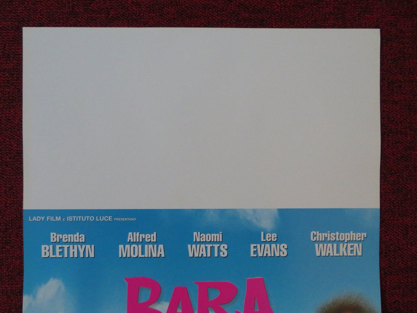 UNDERTAKING BETTY ITALIAN LOCANDINA POSTER NAOMI WATTS CHRISTOPHER WALKEN 2002 Rendezvous Cinema Movie posters