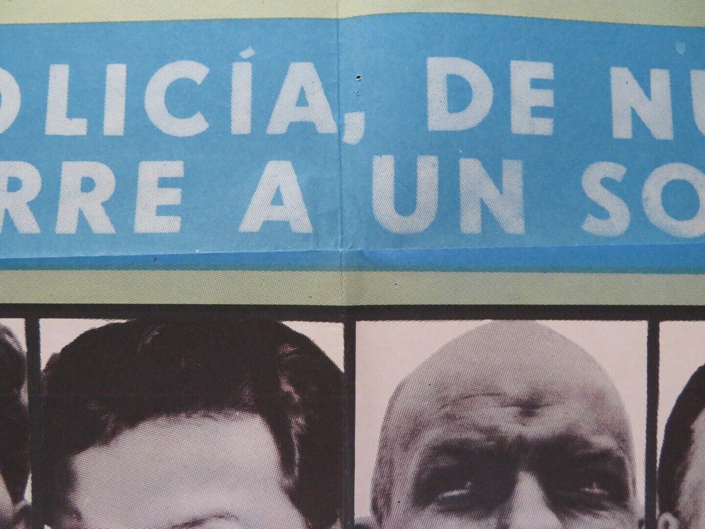 UNDERWORLD INFORMERS ARGENTINA ONE SHEET POSTER NIGEL PATRICK MARGARET WHITING Movie posters