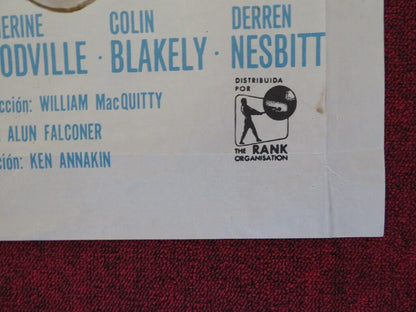 UNDERWORLD INFORMERS ARGENTINA ONE SHEET POSTER NIGEL PATRICK MARGARET WHITING Movie posters