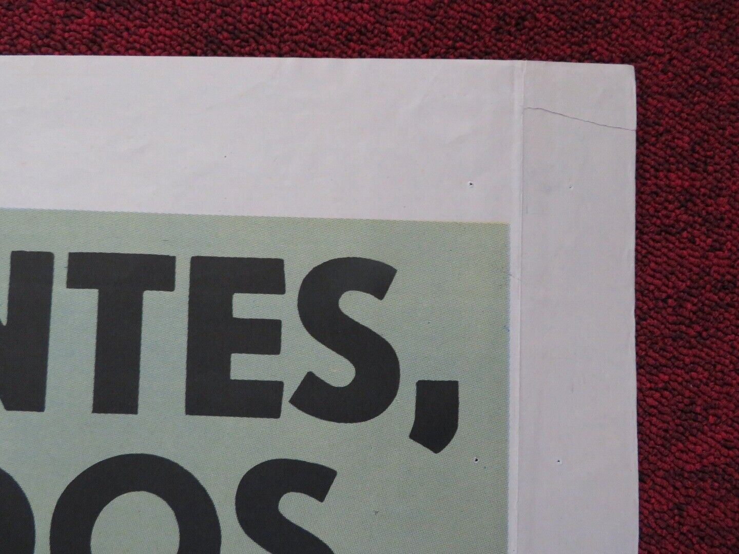 UNDERWORLD INFORMERS ARGENTINA ONE SHEET POSTER NIGEL PATRICK MARGARET WHITING Movie posters