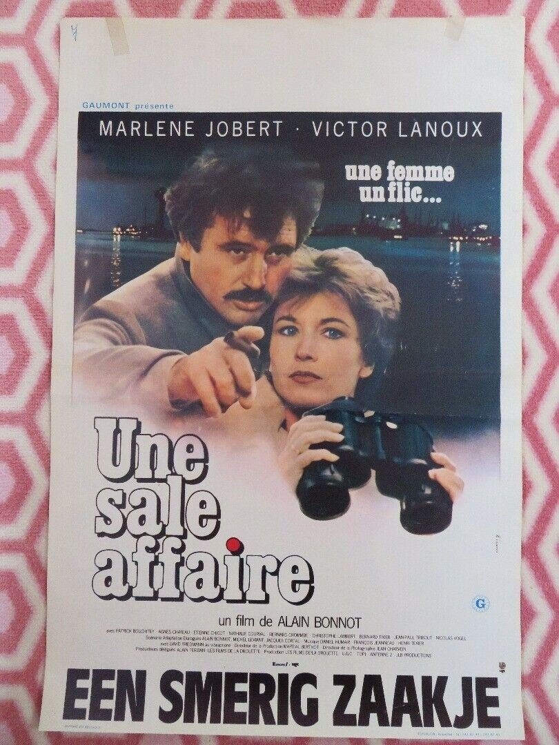 UNE SALE AFFAIRE/ ABOVE SUSPICION BELGIUM (21.5"x 14.5") POSTER MARLENE JOBERT Movie posters