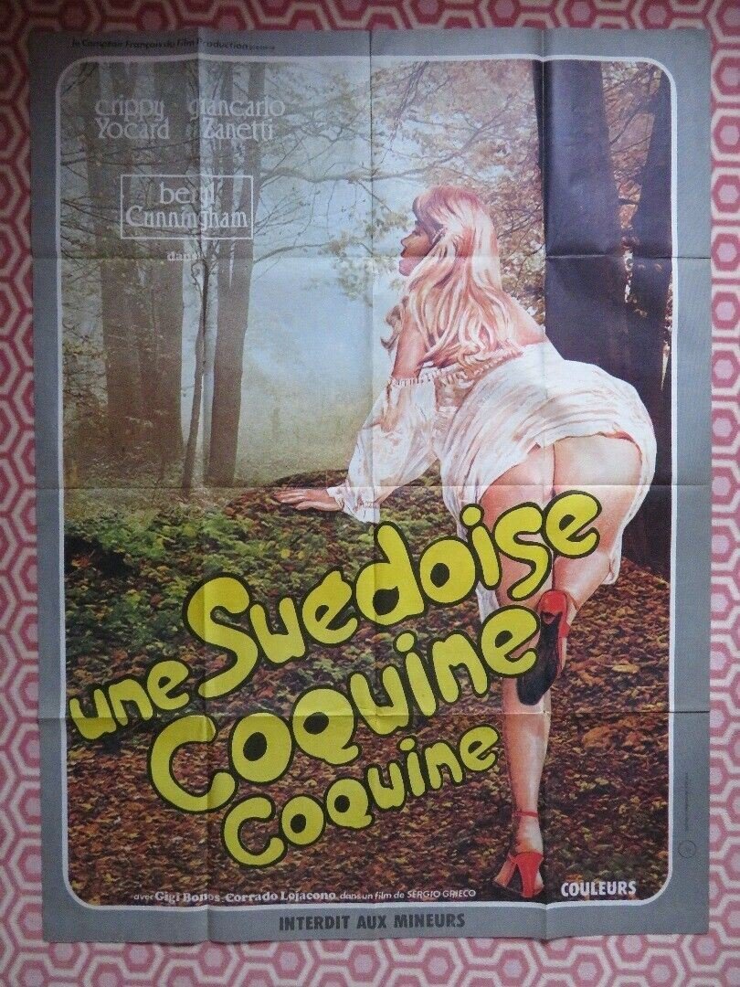 UNE SUEDOISE COQUINE COQUINE / La nipote del prete FRENCH GRANDE POSTER Movie posters