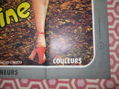 UNE SUEDOISE COQUINE COQUINE / La nipote del prete FRENCH GRANDE POSTER Movie posters