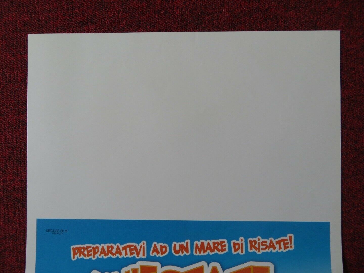 UN'ESTATE AL MARE ITALIAN LOCANDINA (27.5"x13") POSTER BANFI BRIGNANA 2008 Movie posters