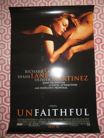 UNFAITHFUL VERSION A US ONE SHEET ROLLED POSTER RICHARD GERE DIANE LANE 2002 Movie posters