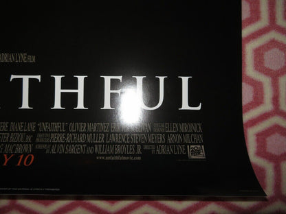 UNFAITHFUL VERSION A US ONE SHEET ROLLED POSTER RICHARD GERE DIANE LANE 2002 Movie posters