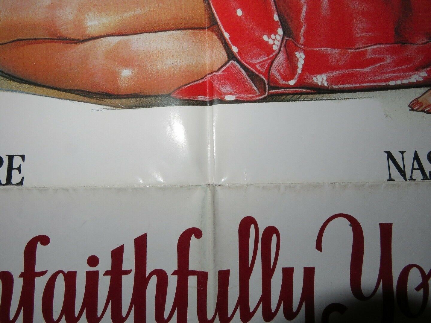 UNFAITHFULLY YOURS US ONE SHEET POSTER DUDLEY MOORE NASTASSJA KINSKI Movie posters