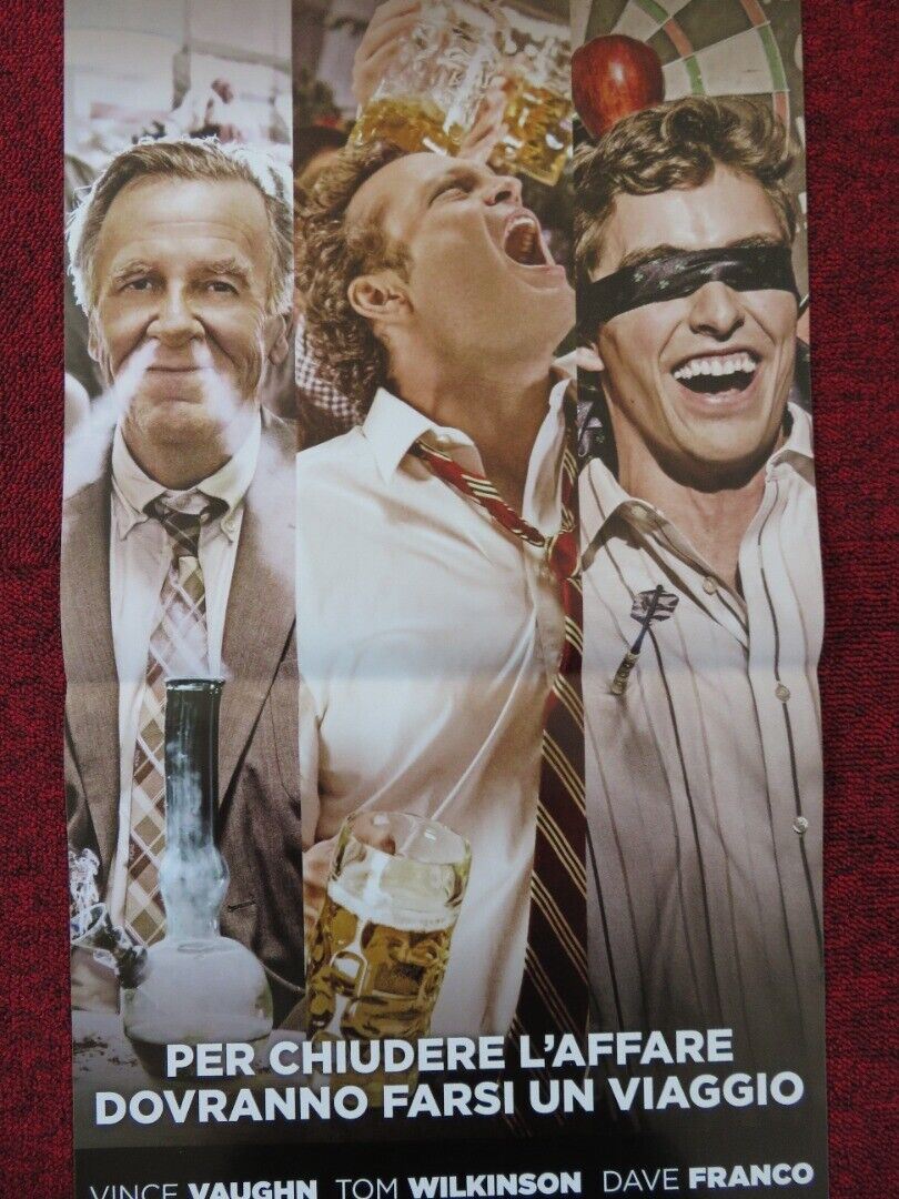 UNFINISHED BUSINESS ITALIAN LOCANDINA (26.5"x12.5") POSTER VINCE VAUGHN 2015 Rendezvous Cinema Movie posters
