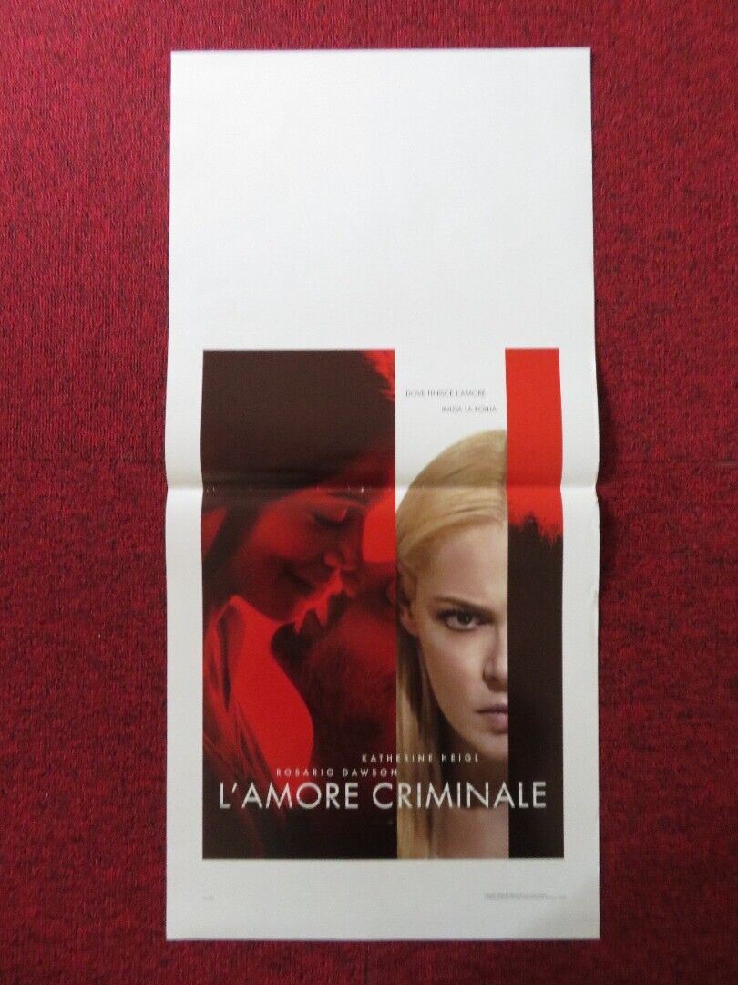 UNFORGETTABLE ITALIAN LOCANDINA (27.5"x13") POSTER KATHERINE HEIGL 2017 Rendezvous Cinema Movie posters