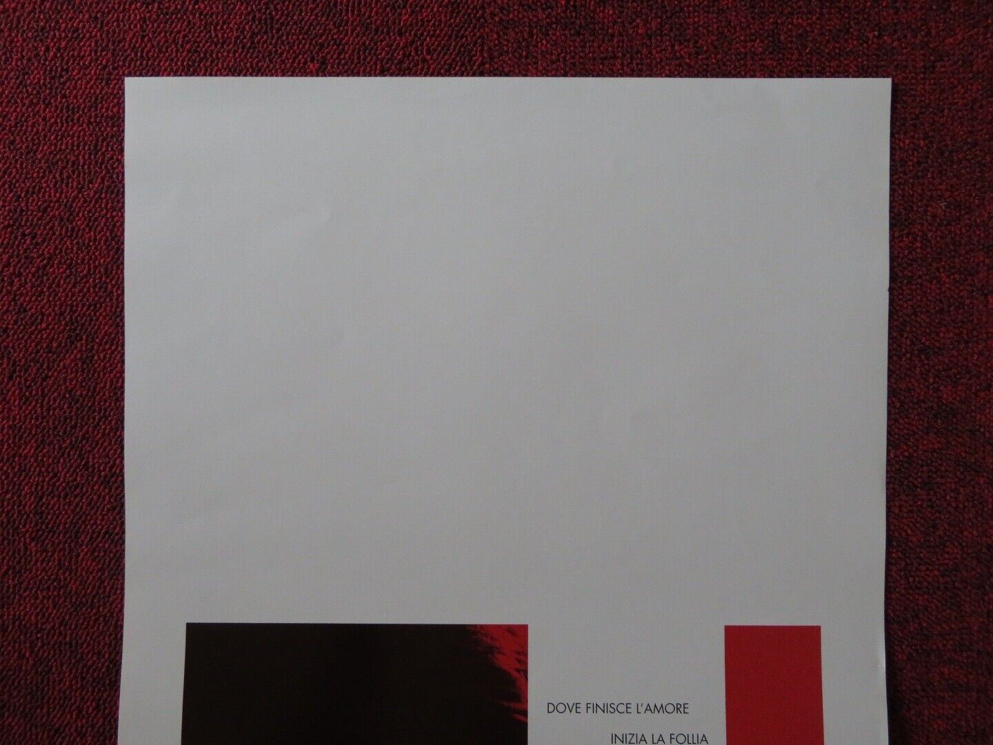 UNFORGETTABLE ITALIAN LOCANDINA (27.5"x13") POSTER KATHERINE HEIGL 2017 Movie posters