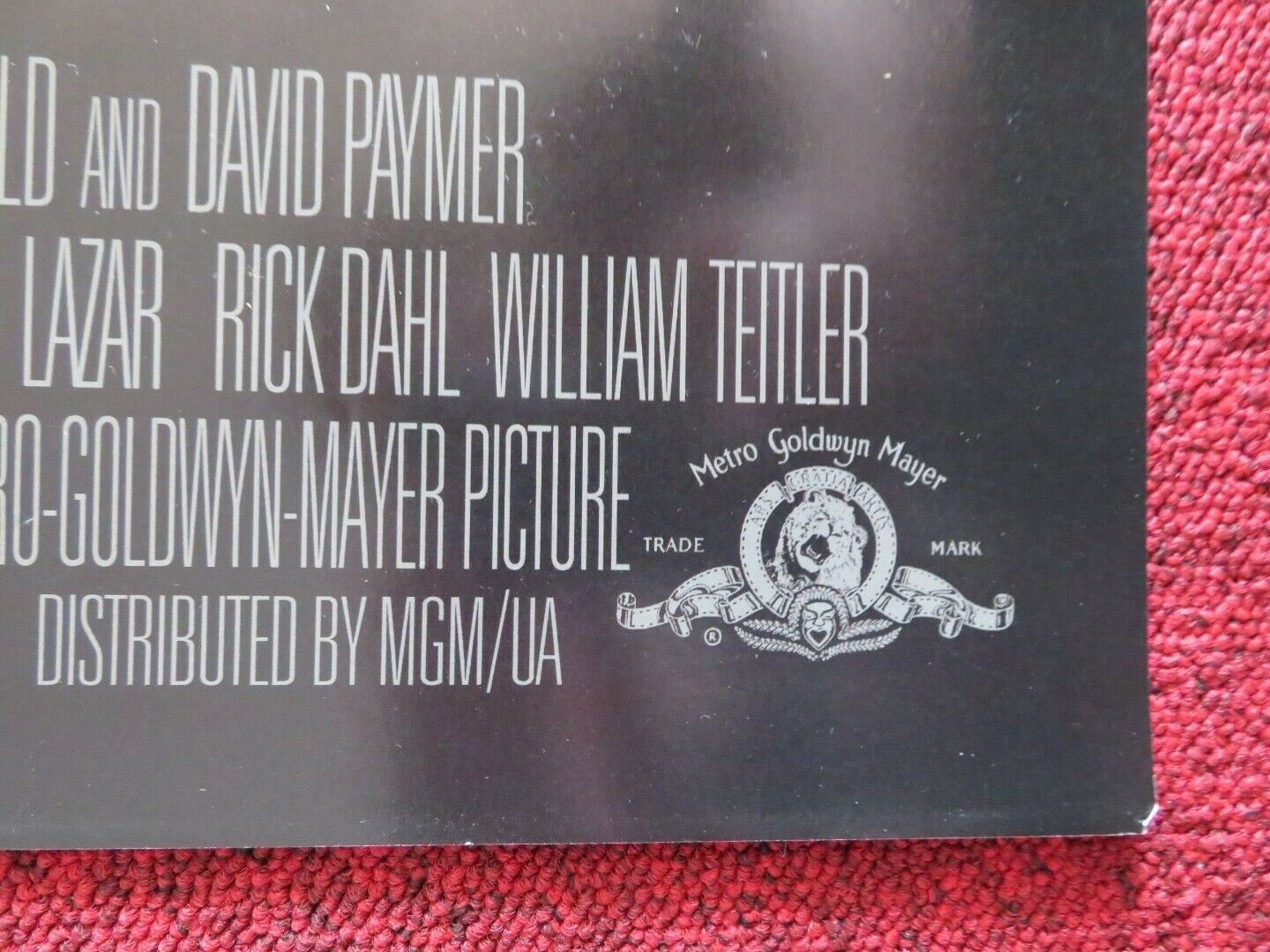 UNFORGETTABLE US ONE SHEET ROLLED POSTER RAY LIOTTA LINDA FIORENTINO 1996 Movie posters