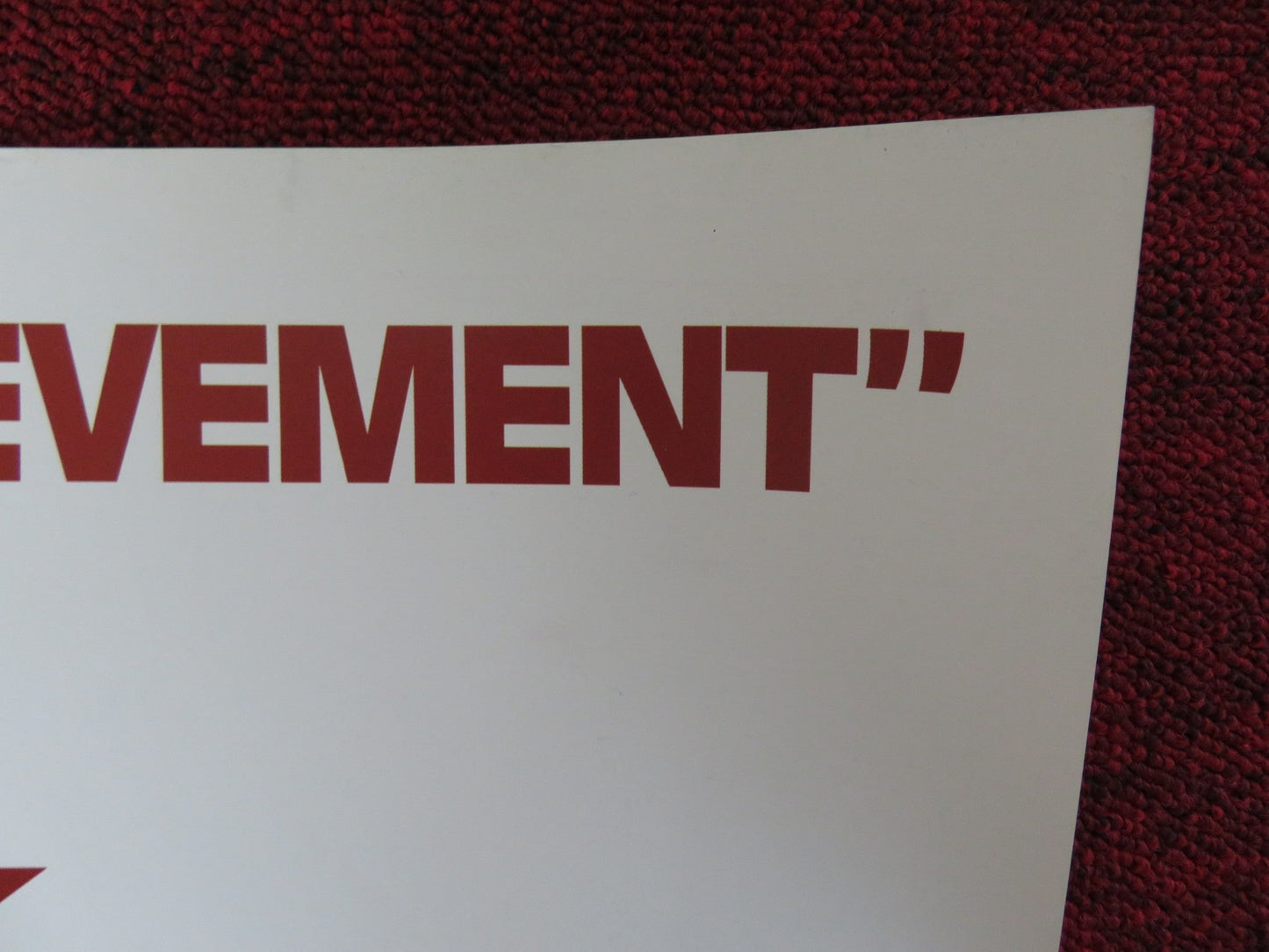 UNITED 93 - B UK QUAD (30"x 40") ROLLED POSTER J. J. JOHNSON GARY COMMOCK 2006 Rendezvous Cinema Movie posters