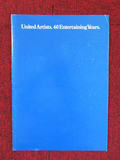 UNITED ARTISTS 60 ENTERTAINING YEARS 1979 MOVIE BROCHURE MGM LORIMAR Rendezvous Cinema Movie posters