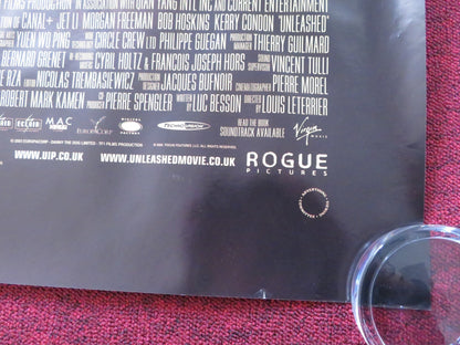 UNLEASHED UK QUAD (30"x 40") ROLLED POSTER JET LI MORGAN FREEMAN 2005 Rendezvous Cinema Movie posters