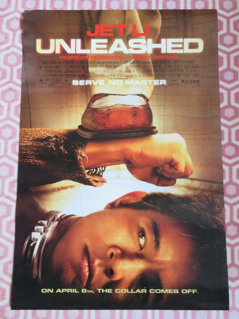 UNLEASHED US ONE SHEET ROLLED JET LI MORGAN FREEMAN BOB HOSKINS 2005 Movie posters