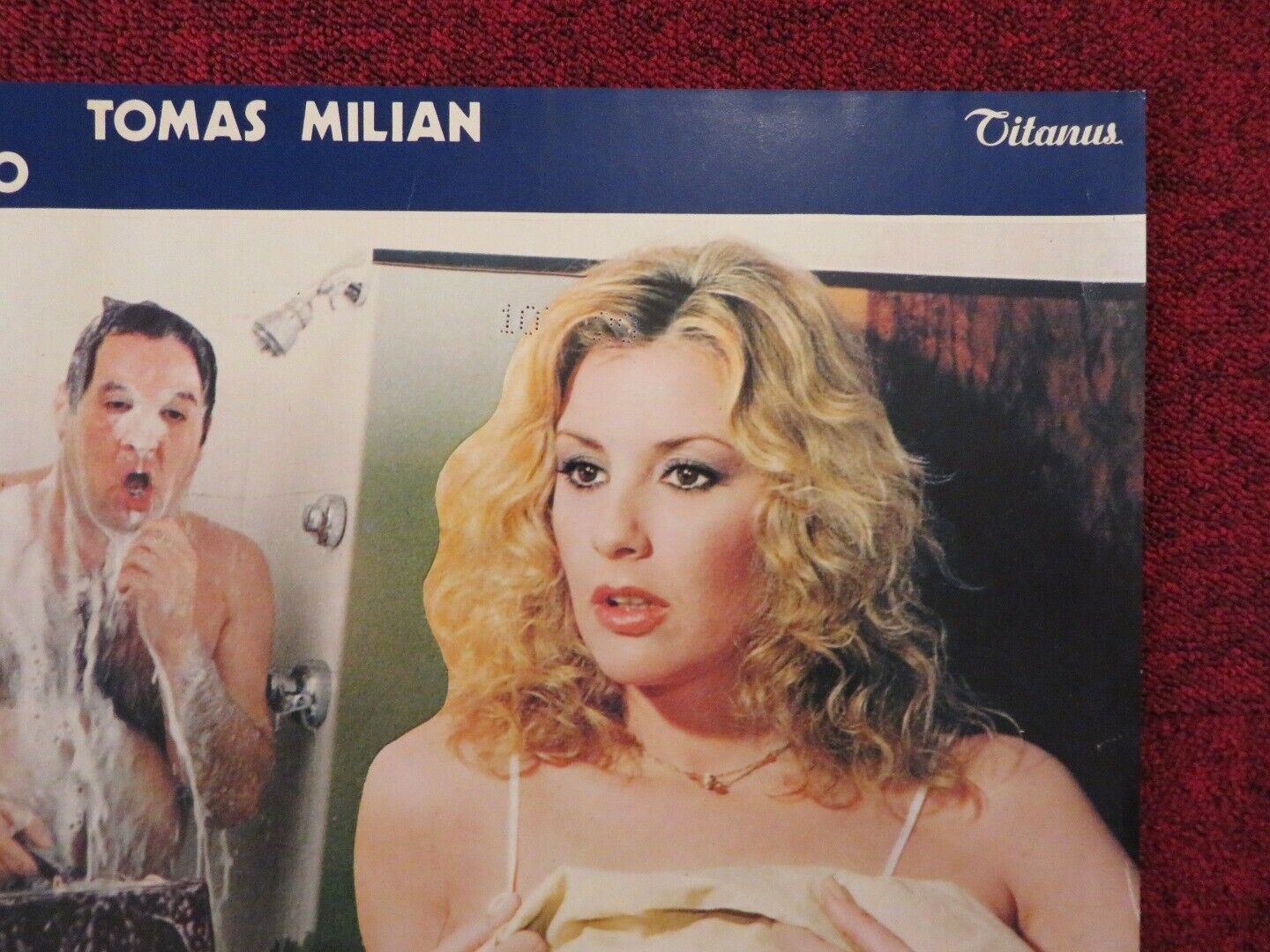 UNO CONTRO L'ALTRO PRATICAMENTE AMICI ITALIAN FOTOBUSTA POSTER TOMAS MILIAN Movie posters