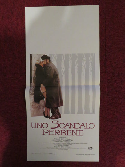 UNO SCANDALO PERBENE ITALIAN LOCANDINA POSTER BEN GAZZARA GIULIANA DE SIO 1984 Rendezvous Cinema Movie posters