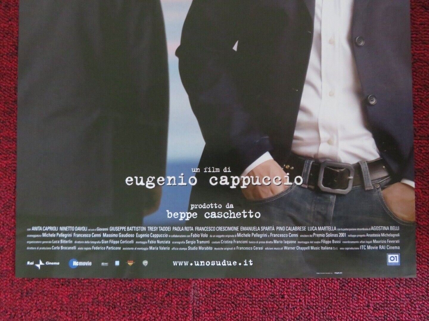UNO SU DUE ITALIAN LOCANDINA (26.5"x12.5") POSTER FABIO VOLO ANITA CAPRIOLI 2006 - Rendezvous Cinema