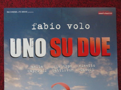 UNO SU DUE ITALIAN LOCANDINA (26.5"x12.5") POSTER FABIO VOLO ANITA CAPRIOLI 2006 - Rendezvous Cinema
