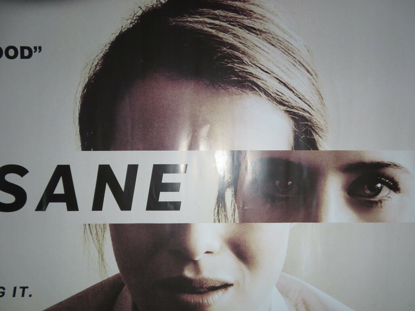 UNSANE QUAD (30"x 40") ROLLED POSTER CLAIRE FOY STEVEN SODERBERGH 2018 - Rendezvous Cinema