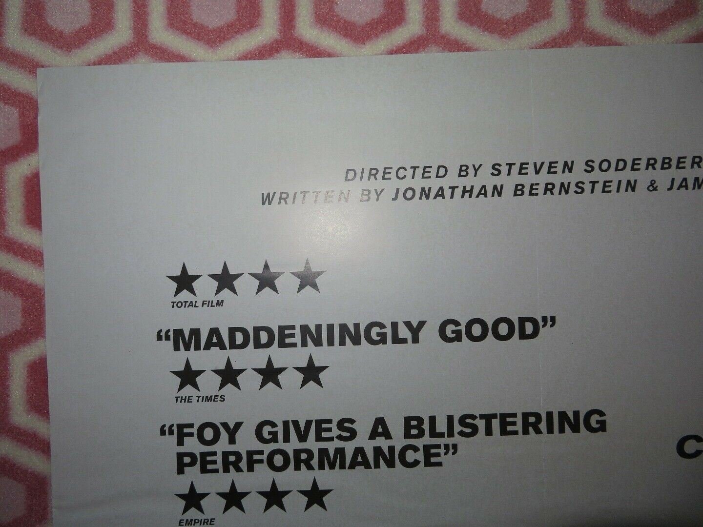 UNSANE UK ONE SHEET (27"x 41") ROLLED POSTER CLAIRE FOY 2018 Movie posters