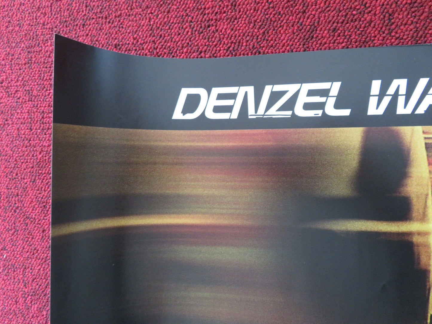 UNSTOPPABLE UK QUAD (30"x 40") ROLLED POSTER CHRIS PINE DENZEL WASHINGTON 2010 Rendezvous Cinema Movie posters