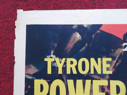 UNTAMED US ONE SHEET POSTER TYRONE POWER SUSAN HAYWARD 1955 Movie posters