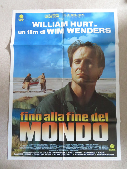 UNTIL THE END OF THE WORLD ITALIAN 2 FOGLIO POSTER WILLIAM HURT 1991 Rendezvous Cinema Movie posters