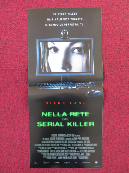 UNTRACEABLE ITALIAN LOCANDINA POSTER DIANE LANE COLIN HANKS 2008 Rendezvous Cinema Movie posters
