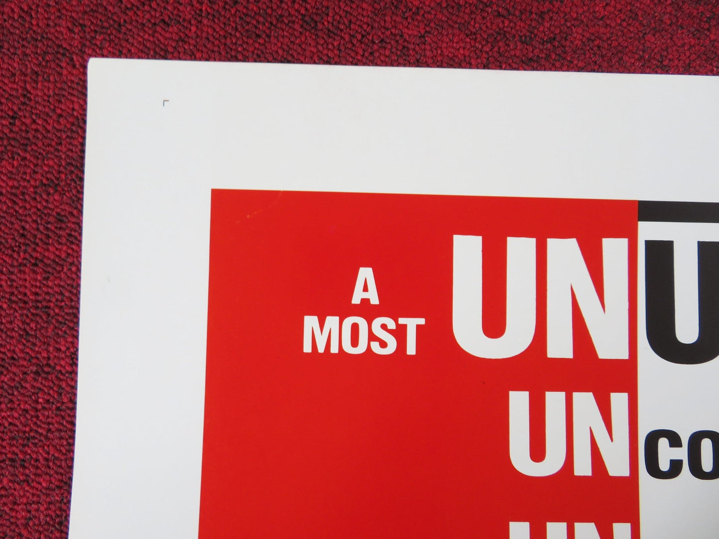 UNWILLING LOVERS US TRI FOLDED ONE SHEET ROLLED POSTER JODY MAXWELL 1977 Rendezvous Cinema Movie posters