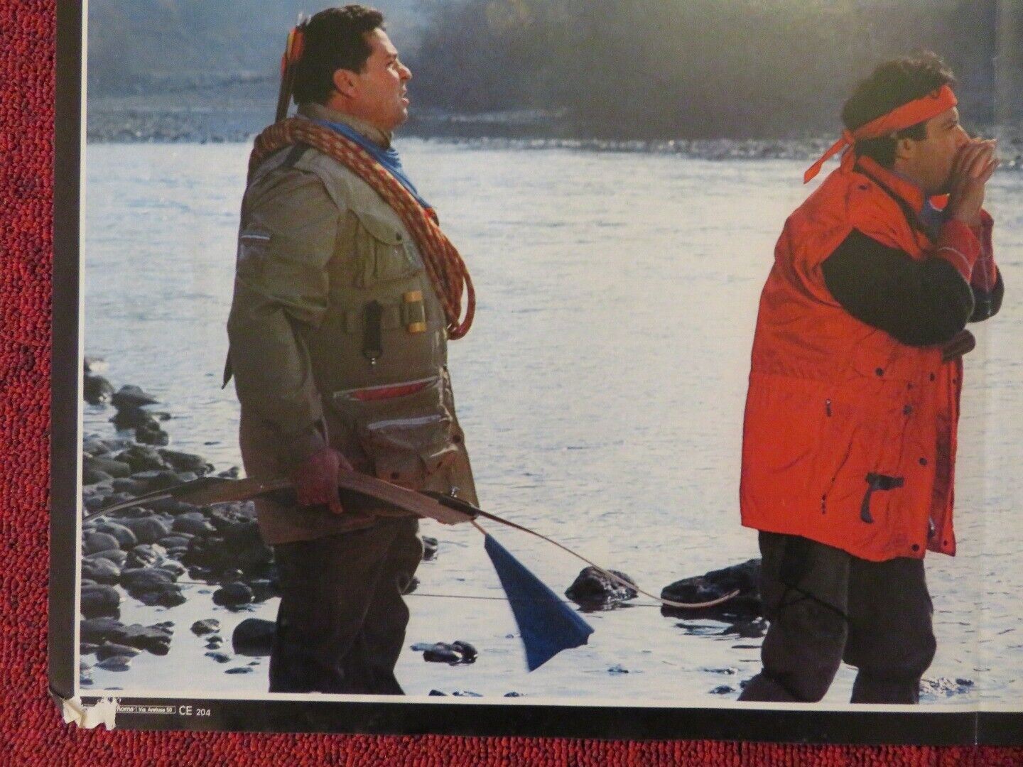 UOMINI DURI - B ITALIAN FOTOBUSTA POSTER ENRICO MONTESANO RENATO POZZETO 1987 - Rendezvous Cinema