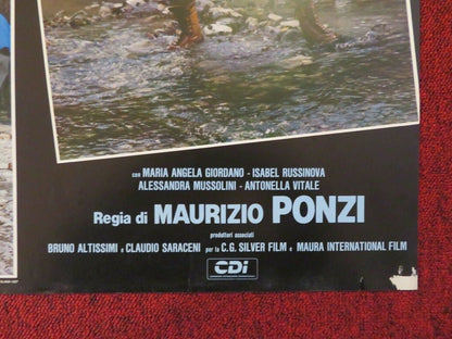 UOMINI DURI - D ITALIAN FOTOBUSTA POSTER ENRICO MONTESANO RENATO POZZETO 1987 Movie posters