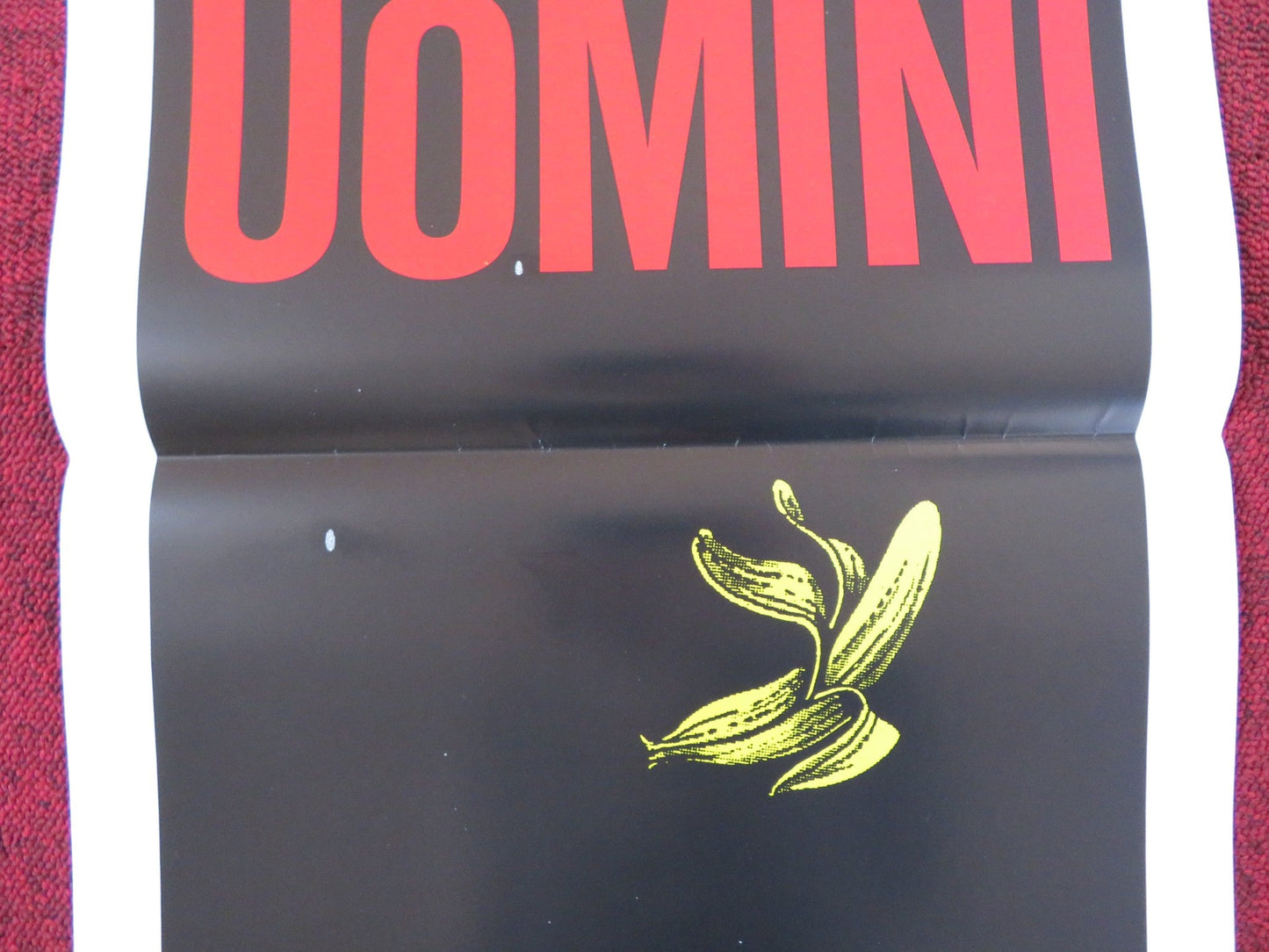 UOMINI / MEN... ITALIAN LOCANDINA POSTER UWE OCHSENKNECHT ULRIKE KRIENER 1986 Rendezvous Cinema Movie posters