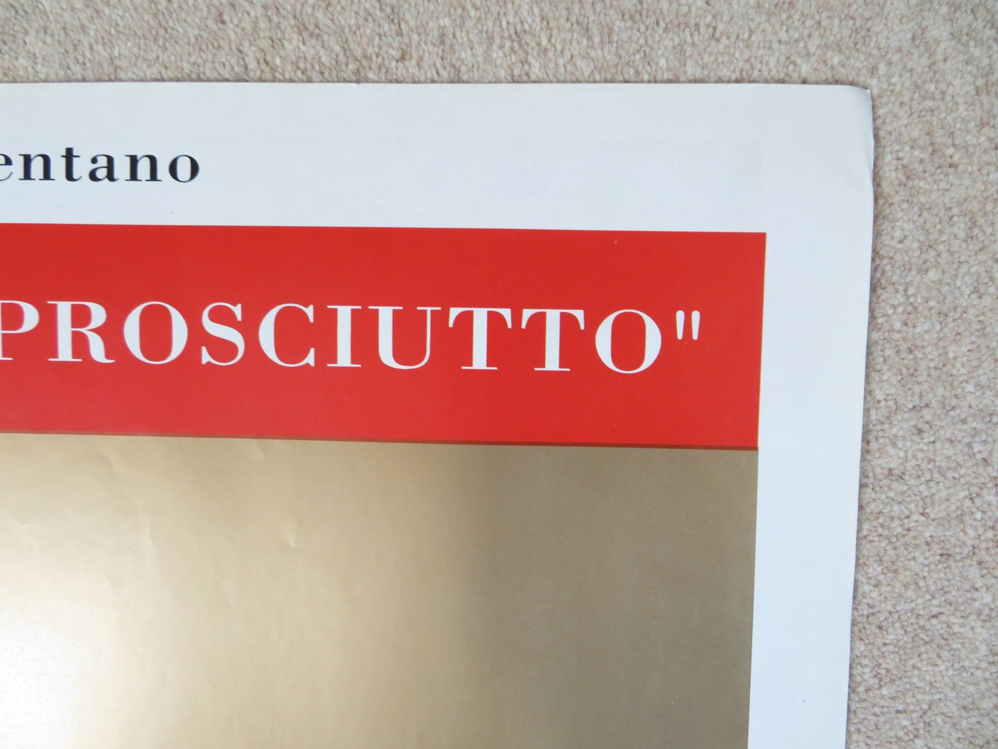 UOVA D'ORO ITALIAN 2 FOGLIO POSTER JAVIER BARDEM MARIA DE MEDEIROS 1993 Rendezvous Cinema Movie posters