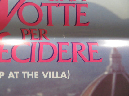 UP AT THE VILLA ITALIAN LOCANDINA POSTER SEAN PENN KRISTIN SCOTT THOMAS 2000 Rendezvous Cinema Movie posters