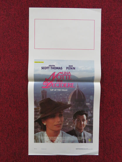 UP AT THE VILLA ITALIAN LOCANDINA POSTER SEAN PENN KRISTIN SCOTT THOMAS 2000 Rendezvous Cinema Movie posters