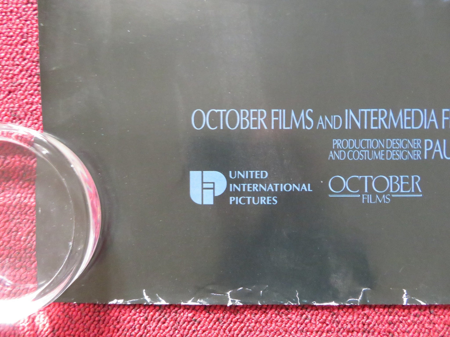 UP AT THE VILLA UK QUAD (30"x 40") ROLLED POSTER KRISTEN SCOTT THOMAS 2000 Rendezvous Cinema Movie posters